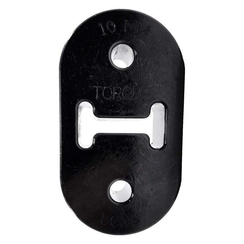 Torque Solution Exhaust Mount: 10mm Long (2.25"/57mm hole to hole) - TS-EH-010L
