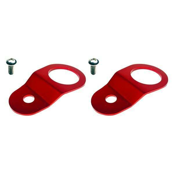Torque Solution Radiator Mount Combo (RED) : Mitsubishi Evolution 7/8/9 - TS-EV-008c