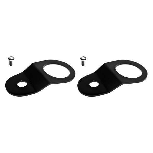 Torque Solution Radiator Mount Combo (Black) : Mitsubishi Evolution 7/8/9 - TS-EV-009c