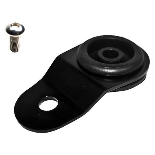 Torque Solution Radiator Mount w/ Insert ( Black ) : Mitsubishi Evolution 7/8/9 - TS-EV-009i