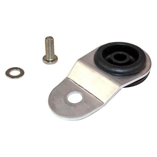 Torque Solution Radiator Mount w/ Insert (Silver): Mitsubishi Evolution 7/8/9 - TS-EV-010i