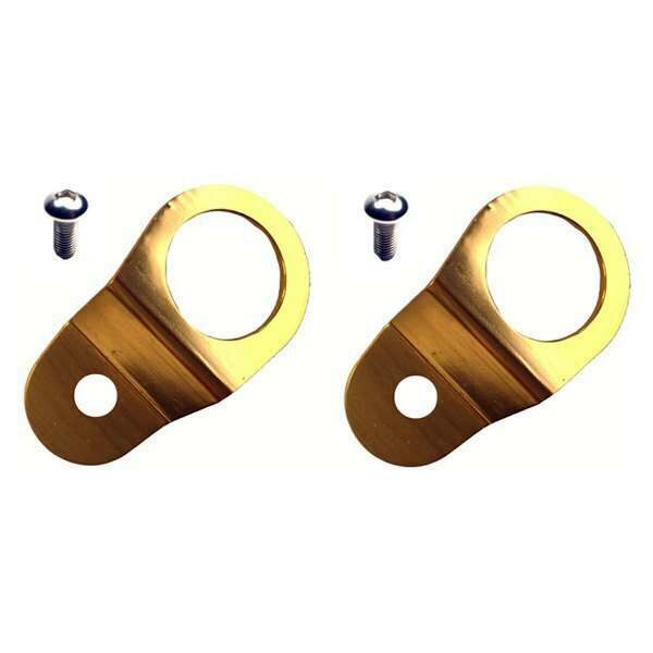 Torque Solution Radiator Mount Combo (Gold) : Mitsubishi Evolution 7/8/9 - TS-EV-012c
