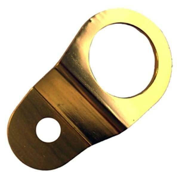 Torque Solution Radiator Mount w/ Insert (Gold) : Mitsubishi Evolution 7/8/9 - TS-EV-012i