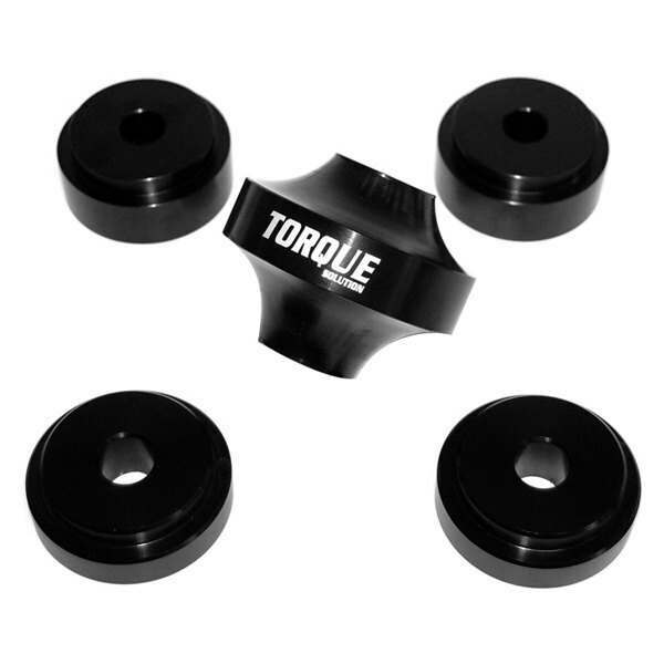 Torque Solution Solid Differential Bushing w/ Billet Inserts: Mitsubishi Evolution X MR & GSR 2008+ - TS-EVX-005