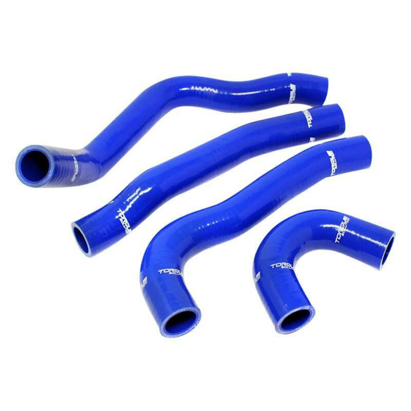 Torque Solution Silicone Radiator Hose Kit (Blue): Mitsubishi Evolution X 2008-2015 - TS-EVX-434BU