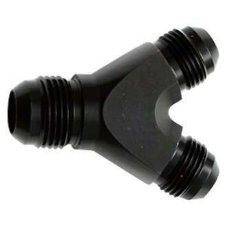 Torque Solution Adapter Fitting: -8AN Flare Y to Dual -6AN Flare - TS-FTG-8YD6