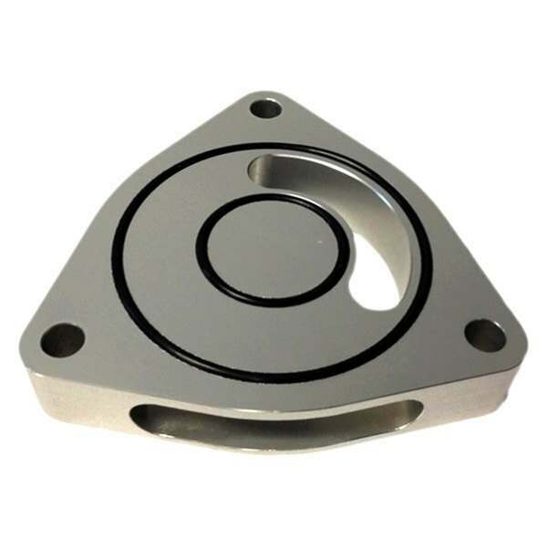 Torque Solution Blow Off BOV Sound Plate (Silver): Kia Optima 2.0T - TS-GEN-002S-2
