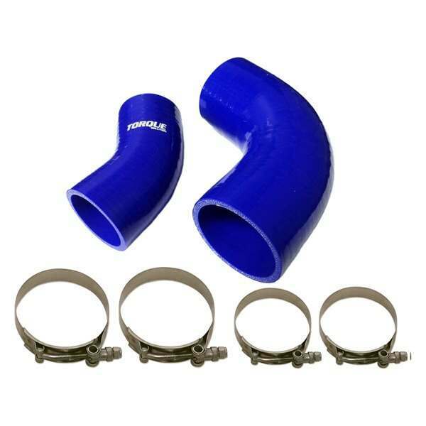 Torque Solution IC Boost Tubes (Blue): Mazdaspeed 3 2007-2013 - TS-MS-011BL