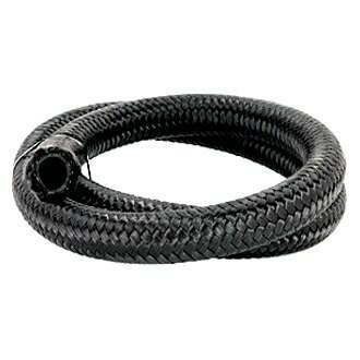 Torque Solution Nylon Braided Rubber Hose: -10AN 50ft (0.56" ID) - TS-RH-NR10-50