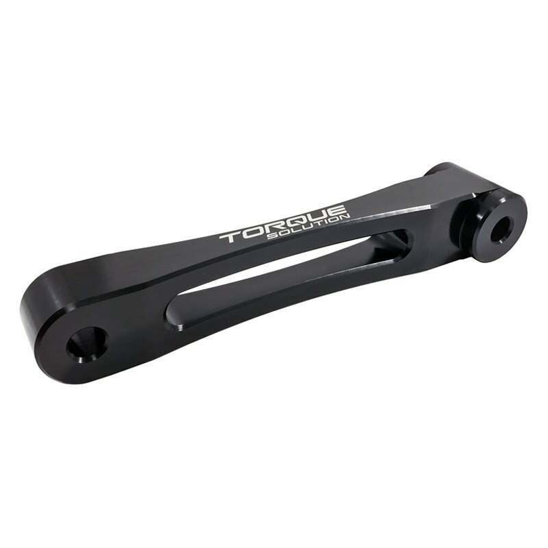 Torque Solution Solid Billet Pitch Stop Tranny Mount (Black): Subaru - TS-SU-011SB