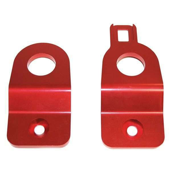 Torque Solution Subaru Radiator Stay Bracket (RED): Subaru Impreza Incl. WRX / STi 2002-2007 - TS-SU-204R