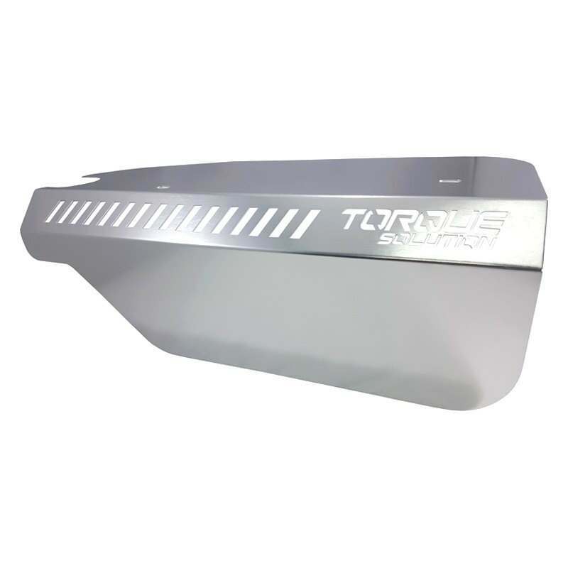 Torque Solution Engine Pulley Cover (Silver): Subaru WRX 2015+ - TS-SU-289S