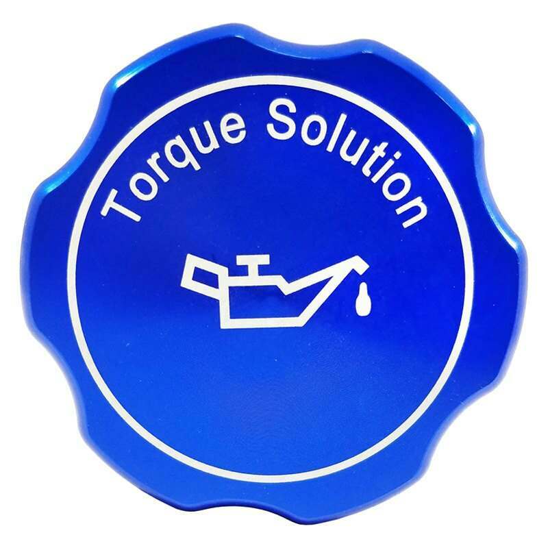 Torque Solution Billet Oil Cap (Blue): Subaru Engines - TS-SU-313BU