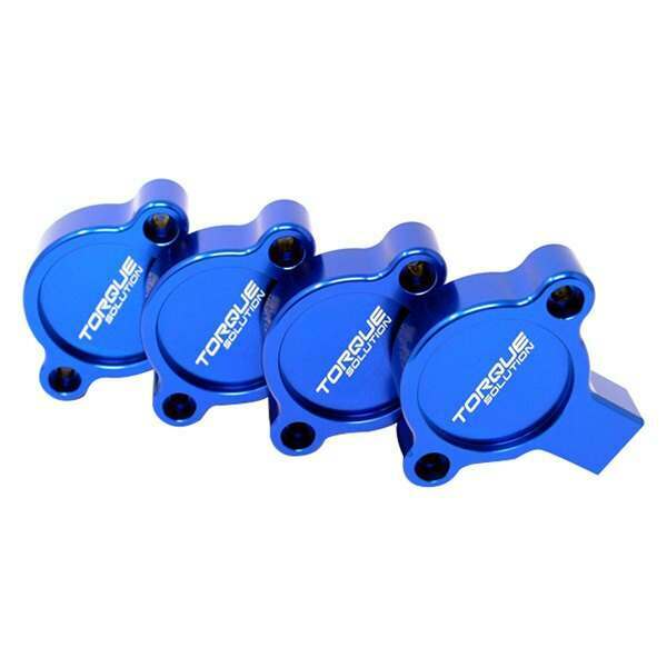 Torque Solution AVCS Cam Sensor Covers (Blue): Subaru WRX 2015+ / BRZ / FR-S / GT86 / FA Engines - TS-SU-505BU