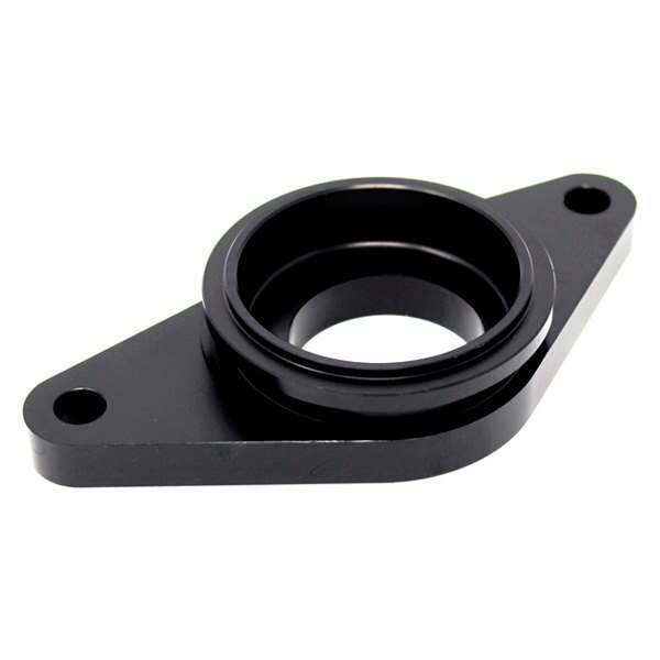 Torque Solution Tial Blow Off Valve Adapter (Black): Subaru WRX 02-07 / STi 04-18 - TS-SU-TIAL-BK