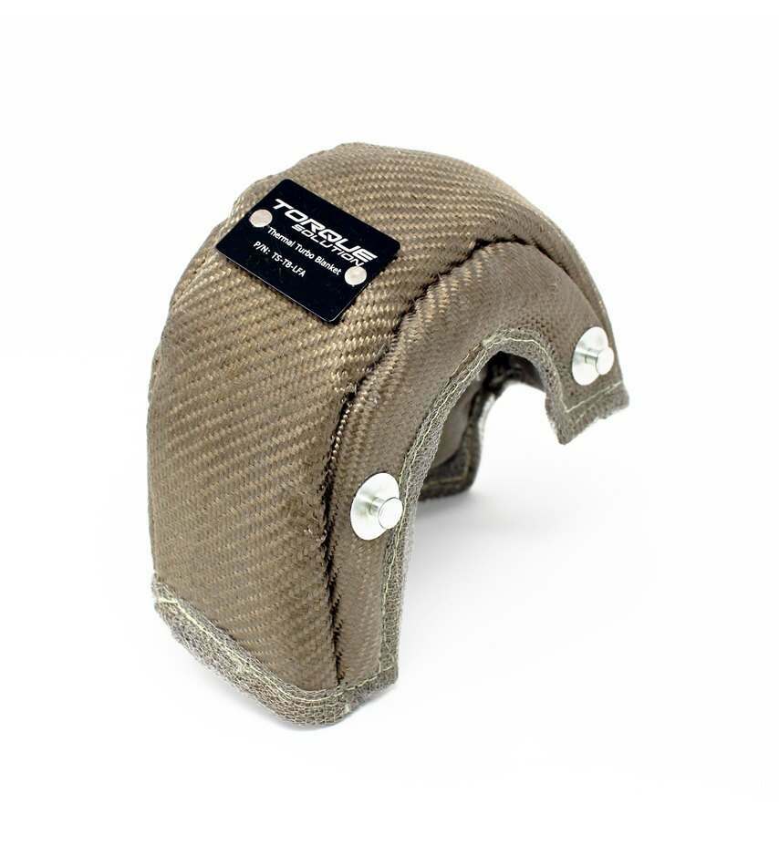 Torque Solution Thermal Turbo Blanket (Volcanic Rock): Subaru WRX 2015+ Stock Frame - TS-TB-LFA