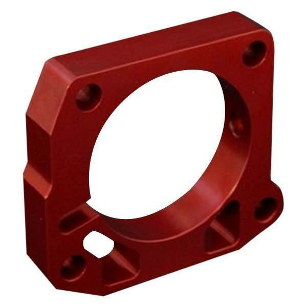 Torque Solution Throttle Body Spacer (Red): Honda Civic Si 1999-2000 - TS-TBS-006R-1