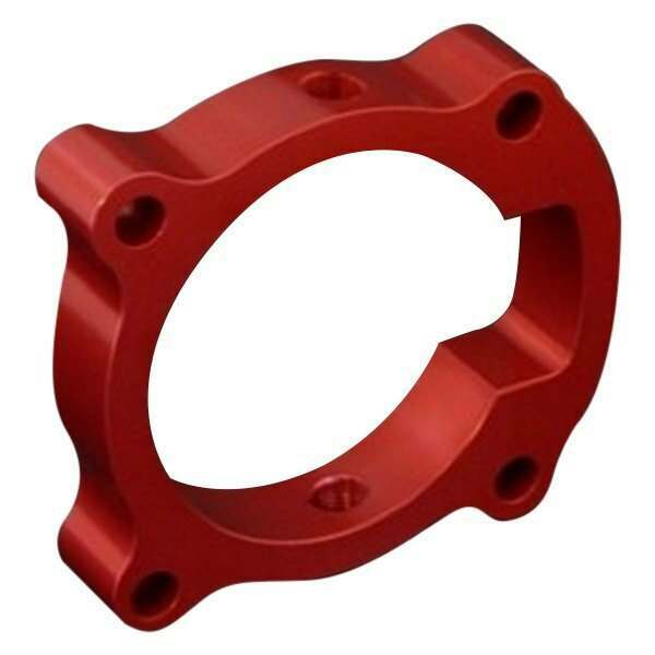 Torque Solution Throttle Body Spacer (Red): Hyundai Genesis Coupe 2.0T 2010-2012 - TS-TBS-018R