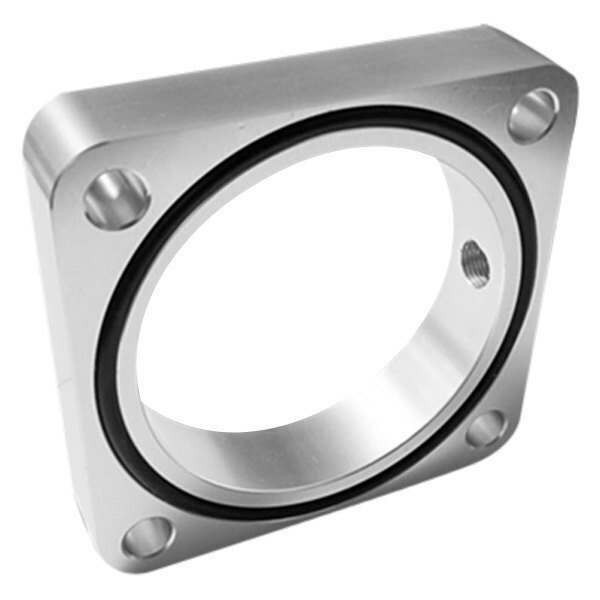 Torque Solution Throttle Body Spacer (Silver): Subaru BRZ / Scion FR-S 2013+ - TS-TBS-023