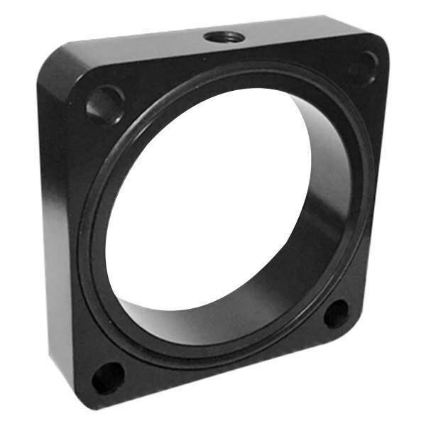 Torque Solution Throttle Body Spacer (Black): Subaru BRZ / Scion FR-S 2013+ - TS-TBS-023BK