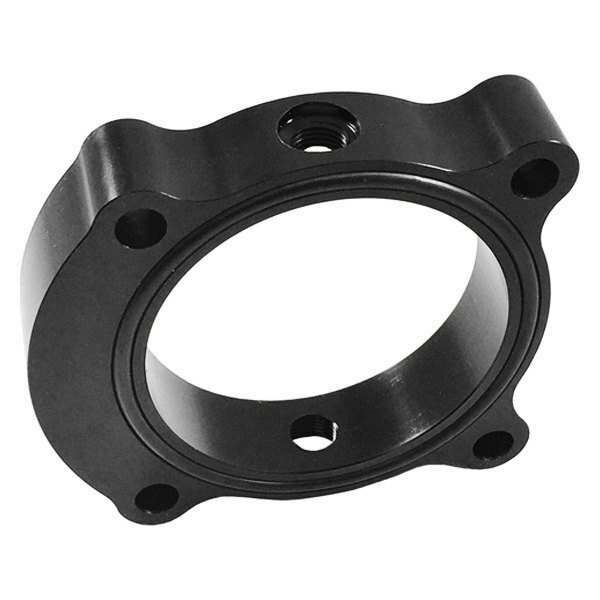 Torque Solution Throttle Body Spacer (Black): Hyundai Genesis Coupe 2.0T 2013+ - TS-TBS-029B