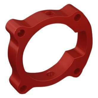 Torque Solution Throttle Body Spacer (Red): Hyundai Sonata 2.0T - TS-TBS-029R-2