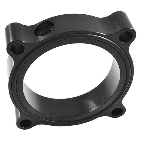 Torque Solution Throttle Body Spacer (Black): Volkswagen / Audi 2.0T FSI TSI - TS-TBS-030B