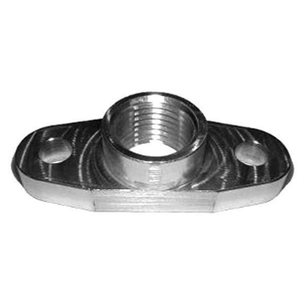 Torque Solution Billet Oil Drain Flange: Universal T3/T4 & PTE Turbos - TS-UNI-004