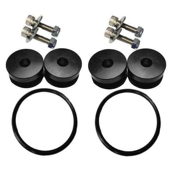 Torque Solution Billet Bumper Quick Release Kit (Black): Universal - TS-UNI-026B