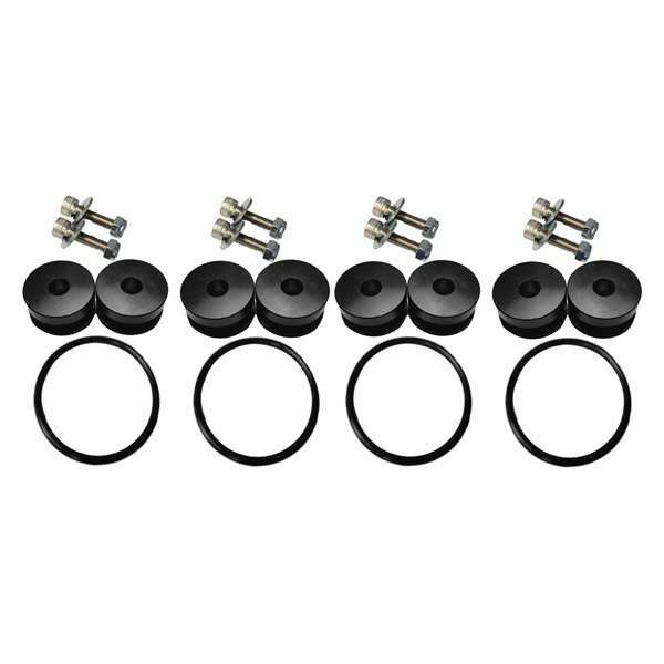 Torque Solution Billet Bumper Quick Release Kit Combo (Black): Universal - TS-UNI-026Bc