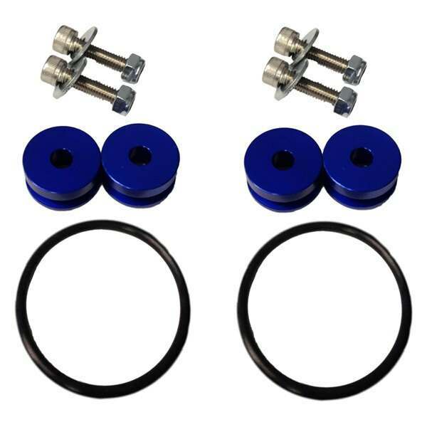 Torque Solution Billet Bumper Quick Release Kit (Blue): Universal - TS-UNI-026BL
