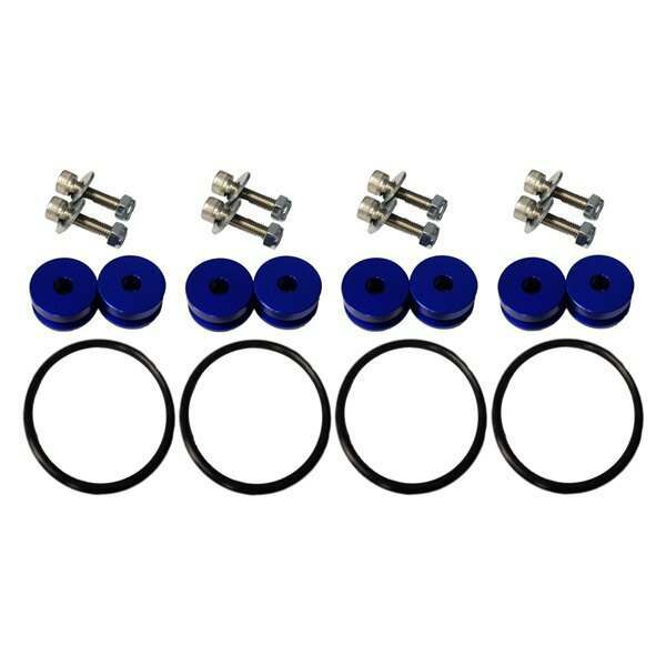 Torque Solution Billet Bumper Quick Release Kit Combo (Blue): Universal - TS-UNI-026BLc