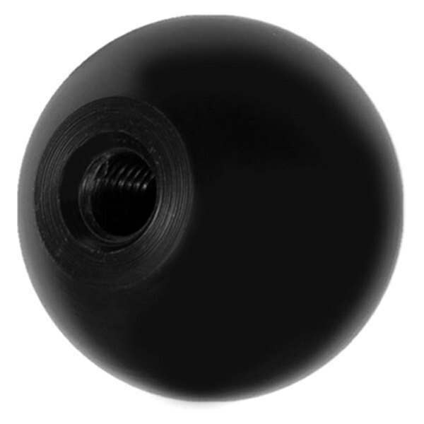 Torque Solution Delrin 50mm Round Shift Knob: Universal 10x1.5 - TS-UNI-107B