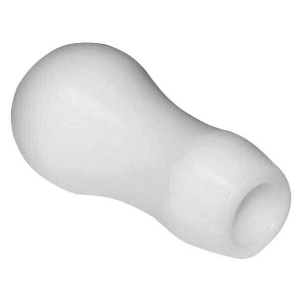 Torque Solution Delrin Tear Drop Tall Shift Knob (White): Universal 10x1.25 - TS-UNI-142w