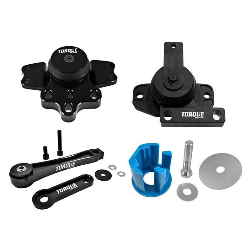 Torque Solution Engine,Transmission & Pendulum Mount Kit w/ Race Insert: Volkswagen 2009-2014 2.0 TSI - TS-VW-012P-BR
