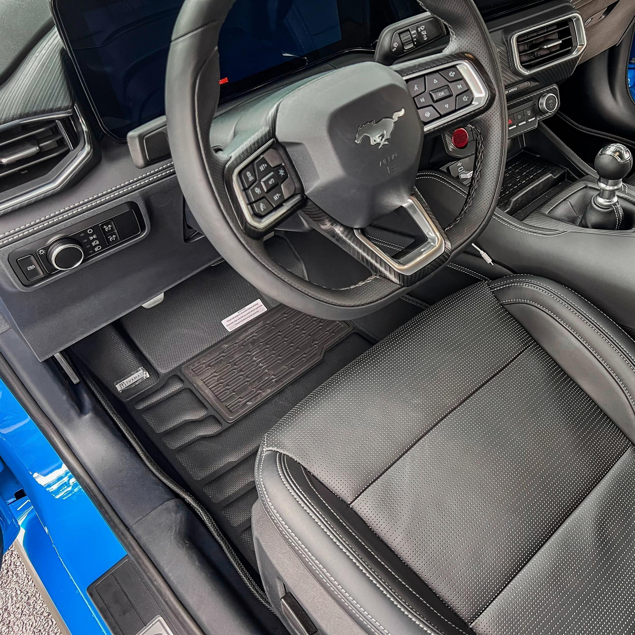 TUXMAT Floor Mats (2015-2026 Ford Mustang) - 8140