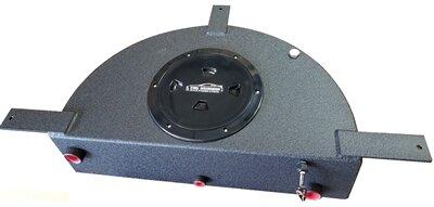 Tig Vision 05-2014 Mustang Spare Tire Intercooler Tank - Powdercoated