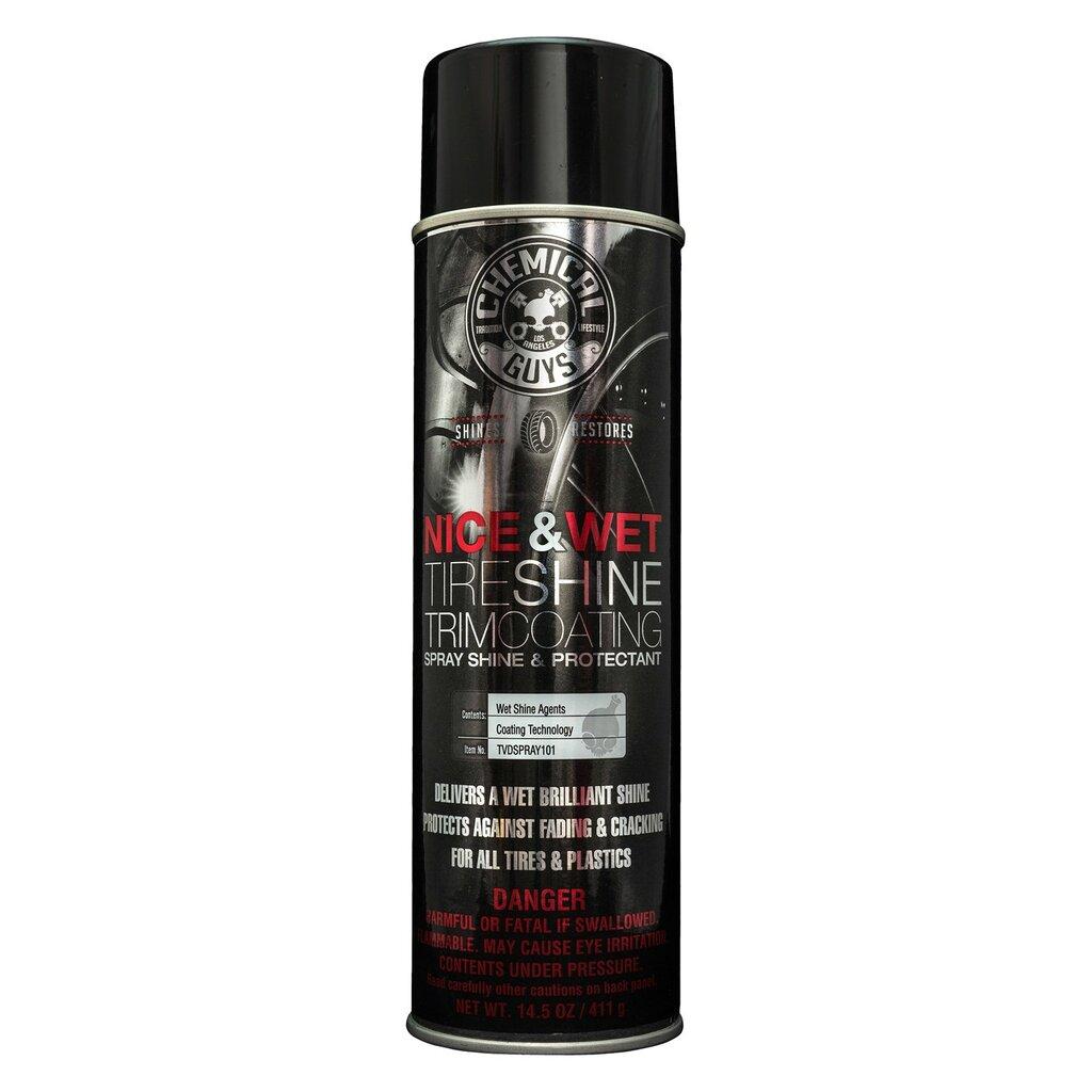 Chemical Guys Nice and Wet Tire Shine Protective Coating for Rubber and Plastic - TVDSPRAY101
