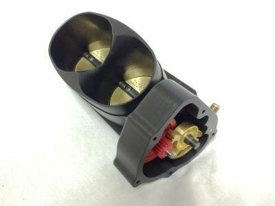 Whipple Twin Bore 68mm Throttle Body for Whipple, Roush, TVS and GT500 Superchargers (Black)