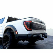Recon OLED Tail Lights (Replaces OEM LED Style Tail Lights) - Smoked Lens (2021-2023 Ford F-150 / Raptor) - 264568BK