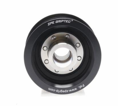 Griptec 2.78" 10 Rib ZPE 2pc L2V Black Pulley & Hub Kit (Hellcat) - HC278BV2KA