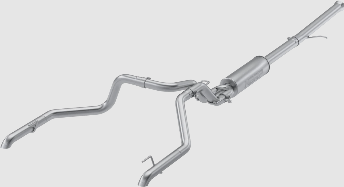 MBRP T304 3" / 2.5" Cat-Back Exhaust Dual Rear Exit - Street Profile (2022-2023 Chevrolet GMC 1500 Silverado / Sierra ZR2 / AT4X) - S5006304