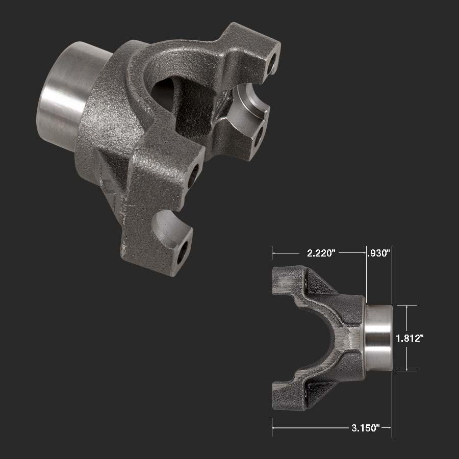 Strange U1630 HD 1350 Series Yoke Fits Ford 8.8 Rear Ends