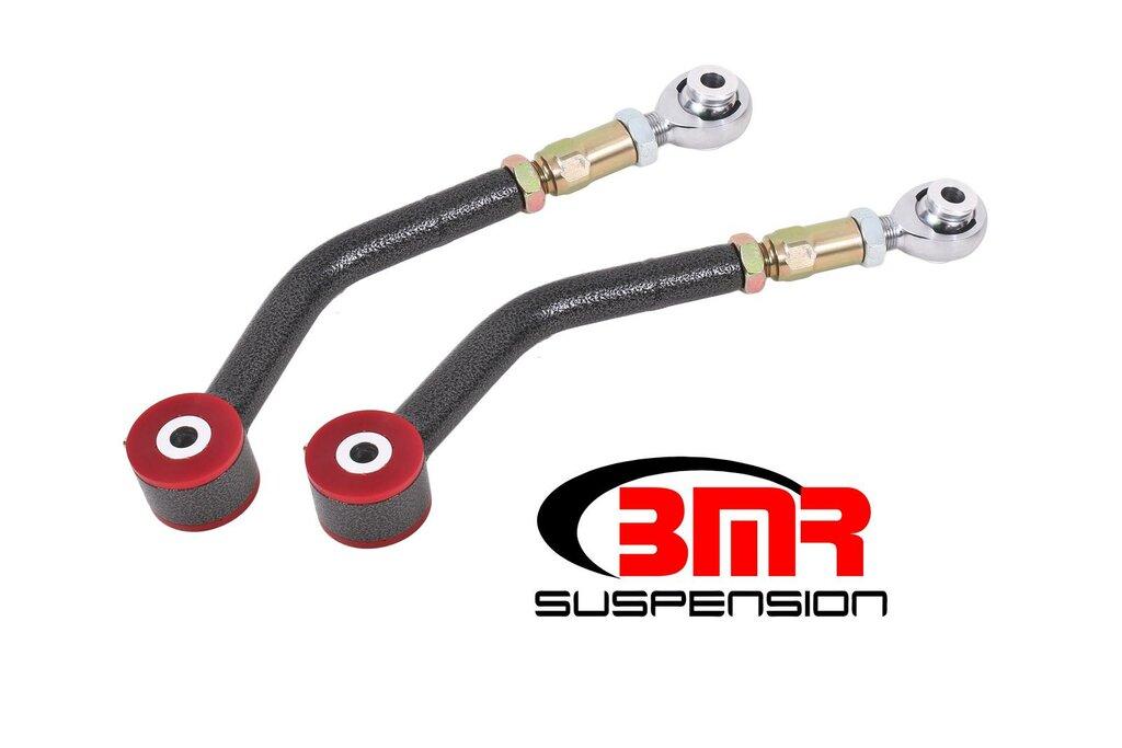 BMR UCA112H 2008-2020 Challenger Upper Control Arms, On-car Adjustable, Rod Ends (Black Hammertone)