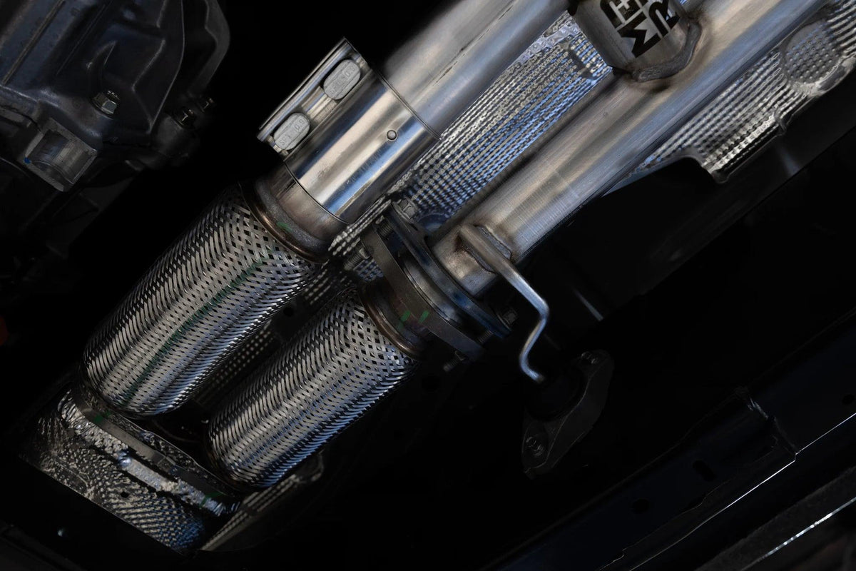 MBRP T304 SS 2.5" Into 3" Cat-Back, Single Side Exit Exhaust (2024+ Ranger) - S5272304