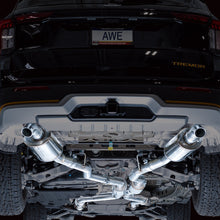 AWE Tuning  Dual Rear Exit Exhaust w/ Bash Guard (2021+ Ford Explorer Tremor 3.0TT) - 3015-28625