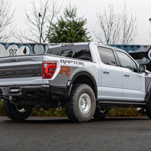 AWE Black-Coated 3" Axle-Back, Dual Rear Exit Turndown Exhaust - (2021-2026 F-150 Raptor 3.5L / 2023 F-150 Raptor R) - S5278BLK