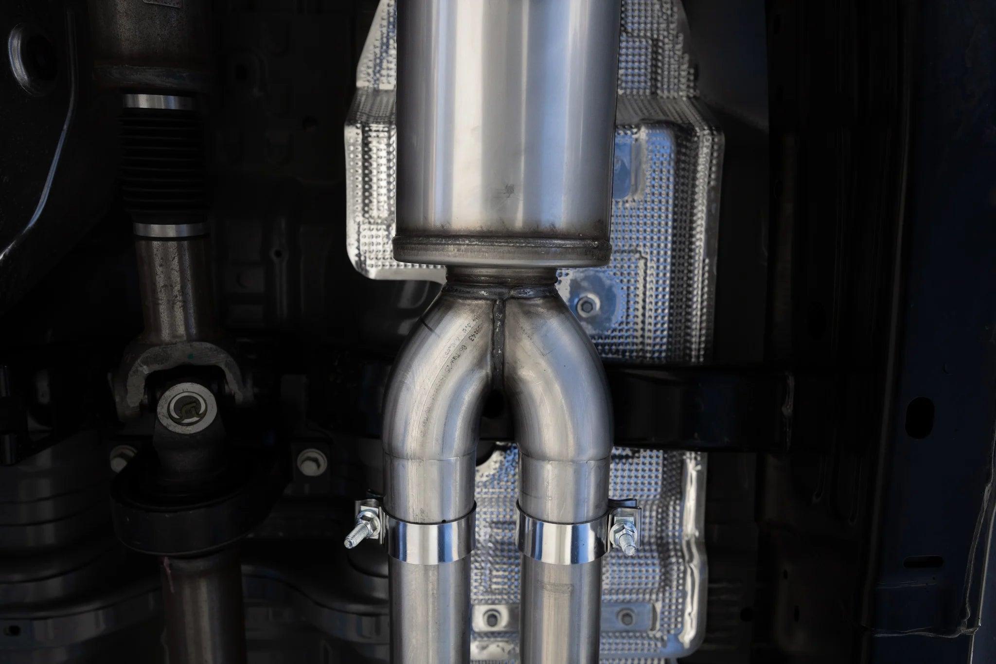 MBRP Aluminized Steel 2.5" Into 3" Cat-Back, Single Side Exit Exhaust (2024+ Ranger) - S5272AL