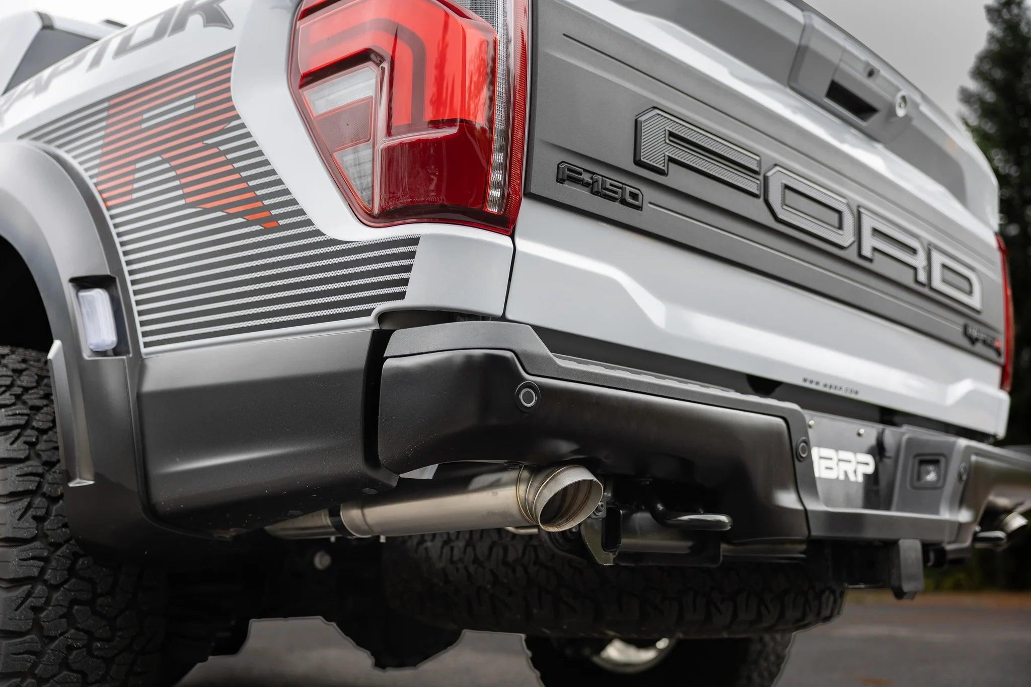 AWE T304 SS 3" Axle-Back, Dual Rear Exit Turndown Exhaust - (2021-2026 F-150 Raptor 3.5L / 2023 F-150 Raptor R) - S5278304