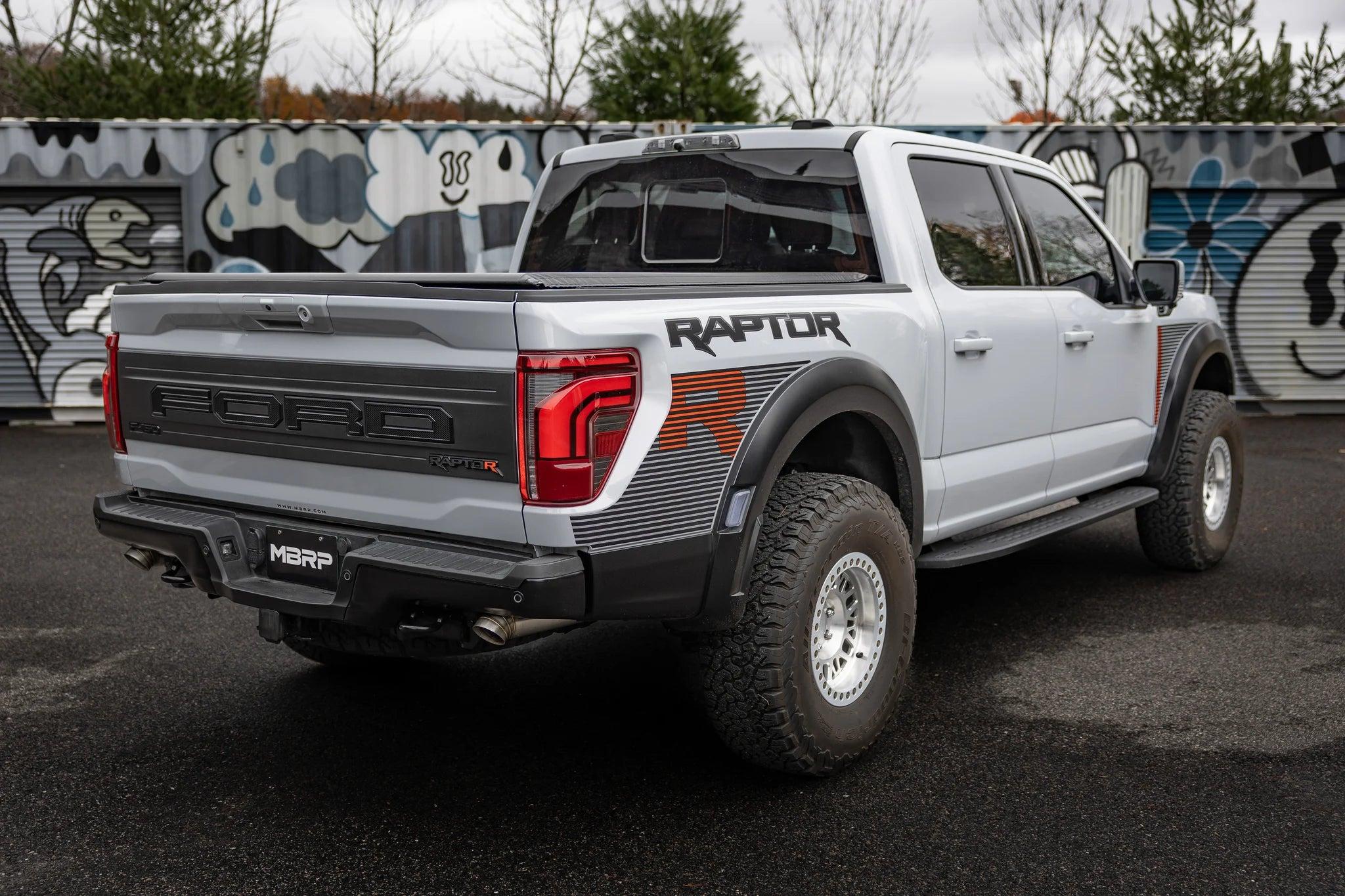 AWE T304 SS 3" Axle-Back, Dual Rear Exit Turndown Exhaust - (2021-2026 F-150 Raptor 3.5L / 2023 F-150 Raptor R) - S5278304